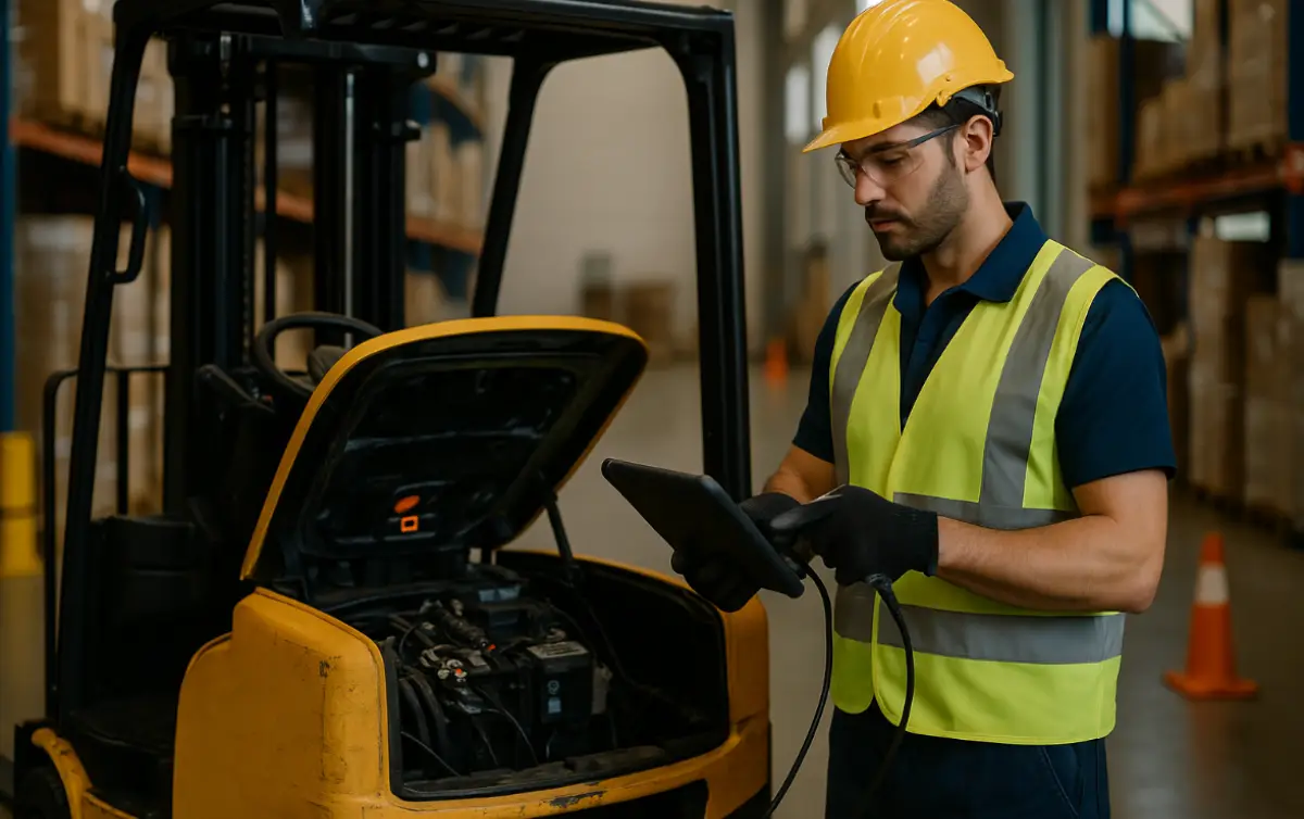 Yale and Hyster Forklift Errors Forklift Fault Code fixing
